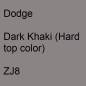Preview: Dodge, Dark Khaki (Hard top color), ZJ8.